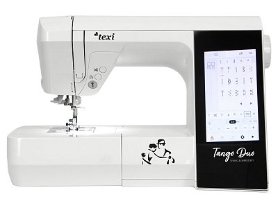 Näh und Stickmaschine TEXI TANGO DUO Größe XL