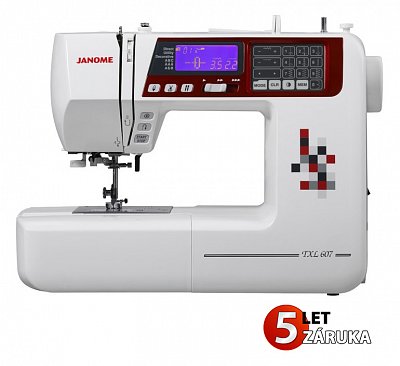 JANOME TXL 607 + zusätzlicher Schreibtisch 