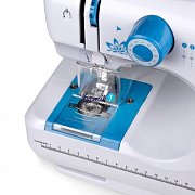 Lucznik Mini Blue Nähmaschine  Nähmaschine für Kinder inklusive Fingerschutz