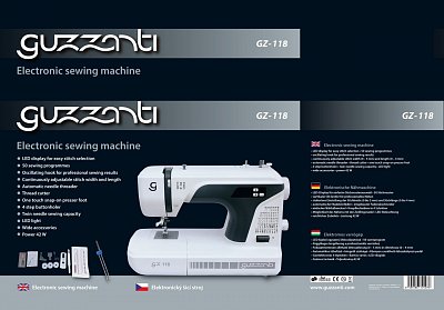 NÄHMASCHINE GUZZANTI GZ 118