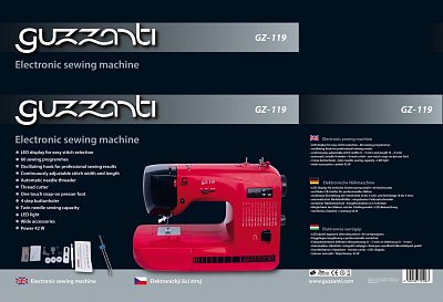 NÄHMASCHINE GUZZANTI GZ 119