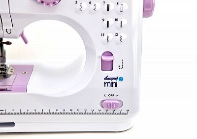 Nähmaschine Lucznik Mini Pink für Kinder + KOSTENLOSES Geschenk – Nähset