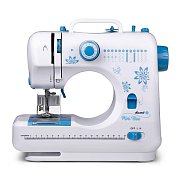 Lucznik Mini Blue Nähmaschine  Nähmaschine für Kinder + KOSTENLOSES Geschenk – Nähset