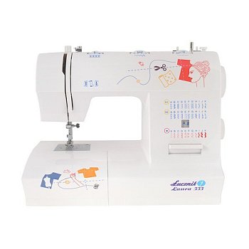 Nähmaschine LUCZNIK 555 LAURA + KOSTENLOSER Overlockfuß
