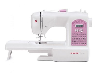 Nähmaschine Singer Starlet 6699 + Tisch und Kunststoffabdeckung