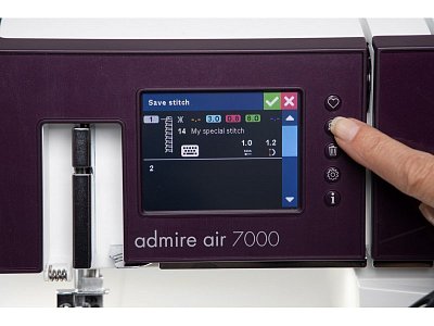 Pfaff Overlock Admire Air 7000 NEU