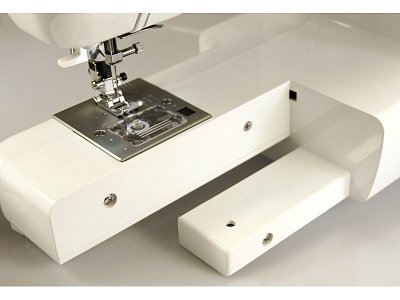 TEXI BALLERINA + Anschiebetisch - Nähmaschine Electronic, 200 Programme, Nähen Alphabete
